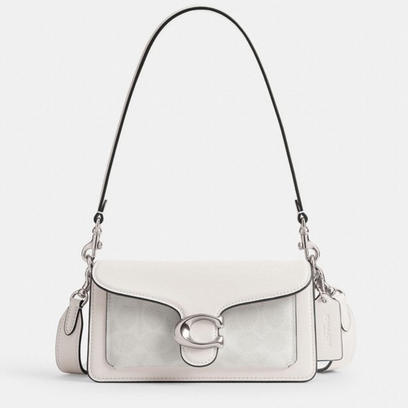 Coach Tabby Shoulder Bag 20 In Signature Canvas - Picture 1 of 9